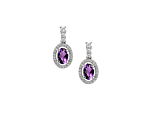 Purple Plum Earrings