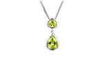 Duo Vert Necklace