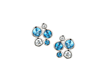 Fantasia Symphony Blue Earrings