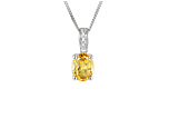 Citrine Content Necklace