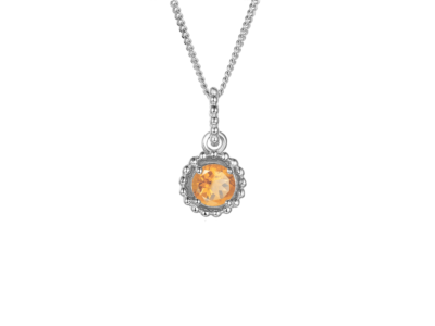 November Birthstone Citrine Vita Necklace