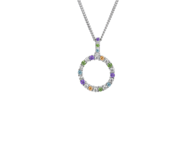 Circle of Colour Necklace