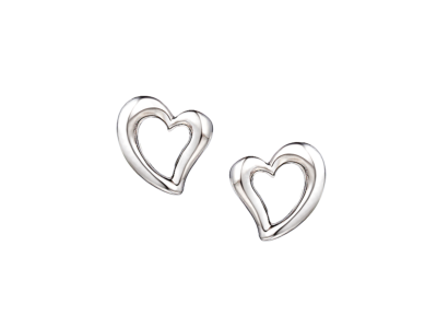 'Love & Kisses' Moonlight Hearts Earrings