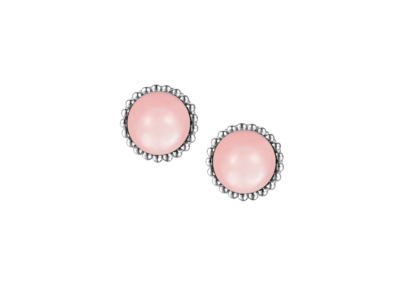 Pink Rock Earrings