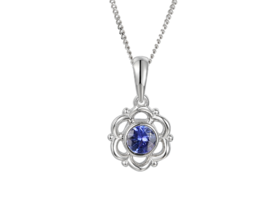 Eagle Eye Tanzanite Necklace