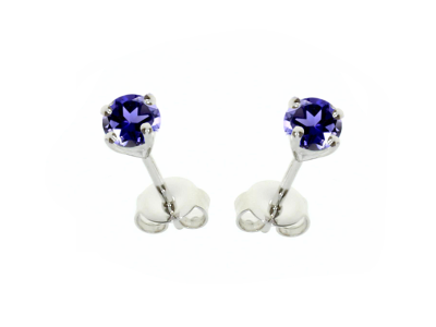 Iolite Purity Earrings