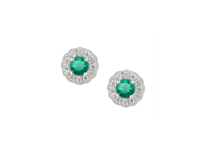 Cool Green Earrings