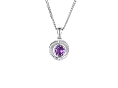 Vivid Purple Necklace